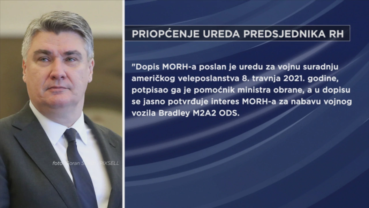 Iz priopćenja Ureda Predsjednika RH