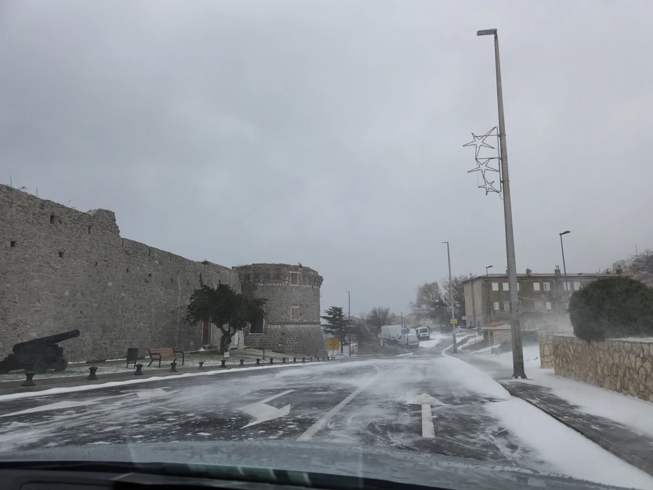 Snijeg u Senju, Foto: Iva Črnjar Ivančan/Radio Rijeka