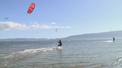 Kitesurfing
