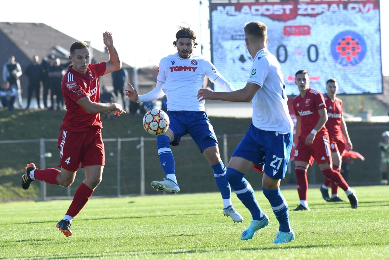 Mladost Ždralovi i Hajduk sastali se u osmini finala SuperSport Hrvatskog nogometnog kupa , Foto: Damir Spehar//PIXSELL