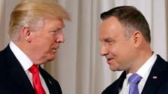 Andrzej Duda i Donald Trump