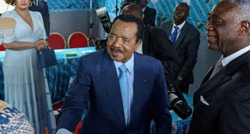 Paul Biya za vrijeme izborne kampanje