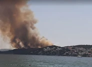 Požar na otoku Čiovo, Foto: Stela Sep/HRT