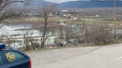 U Žegaru se izlila Zrmanja, Foto: Civilna Zaštita/MUP RH