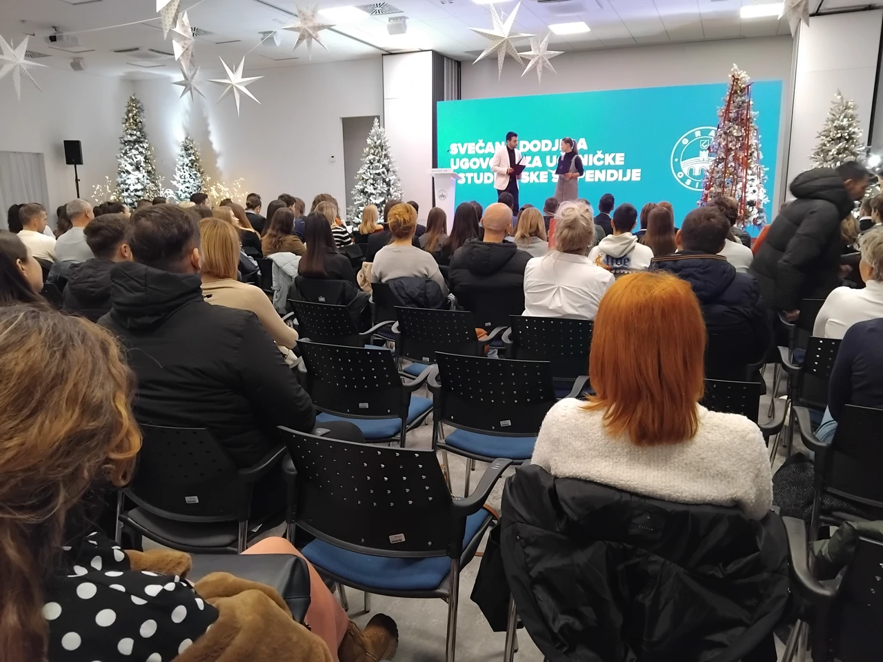 Dodjela gradskih stipendija, Foto: Vlatko Franjin/HRT Radio Osijek