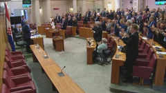 Tajnik sjednice Sabora Bukarica dugotrajnim pljeskom ispraćen u mirovinu