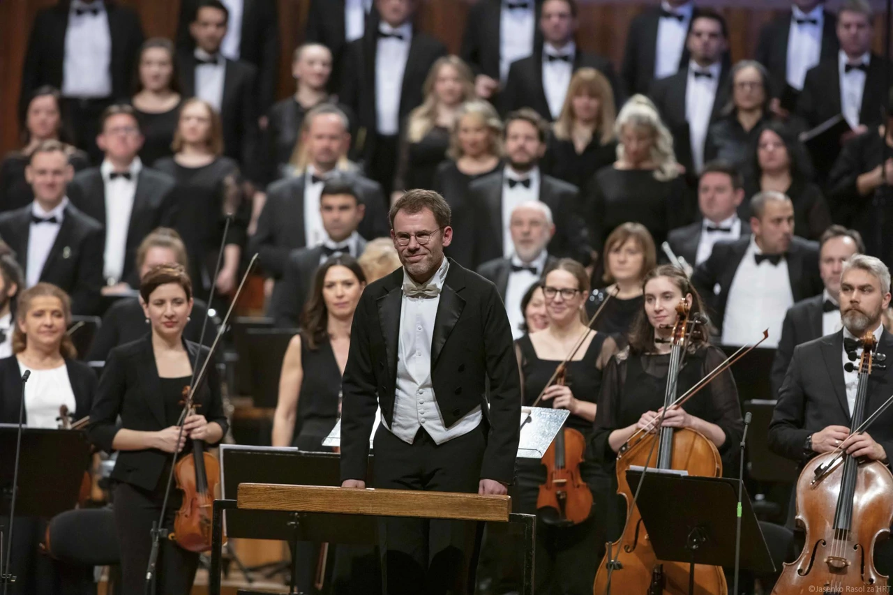 Tomislav Fačini, Zbor i Simfonijski orkestar HRT-a, Foto: Jasenko Rasol/HRT