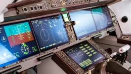 Unutrašnjost kokpita zrakoplova C919