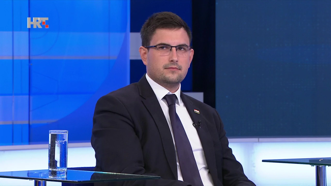 Marko Milić, glasnogovornik Vlade, Foto: Otvoreno/HRT