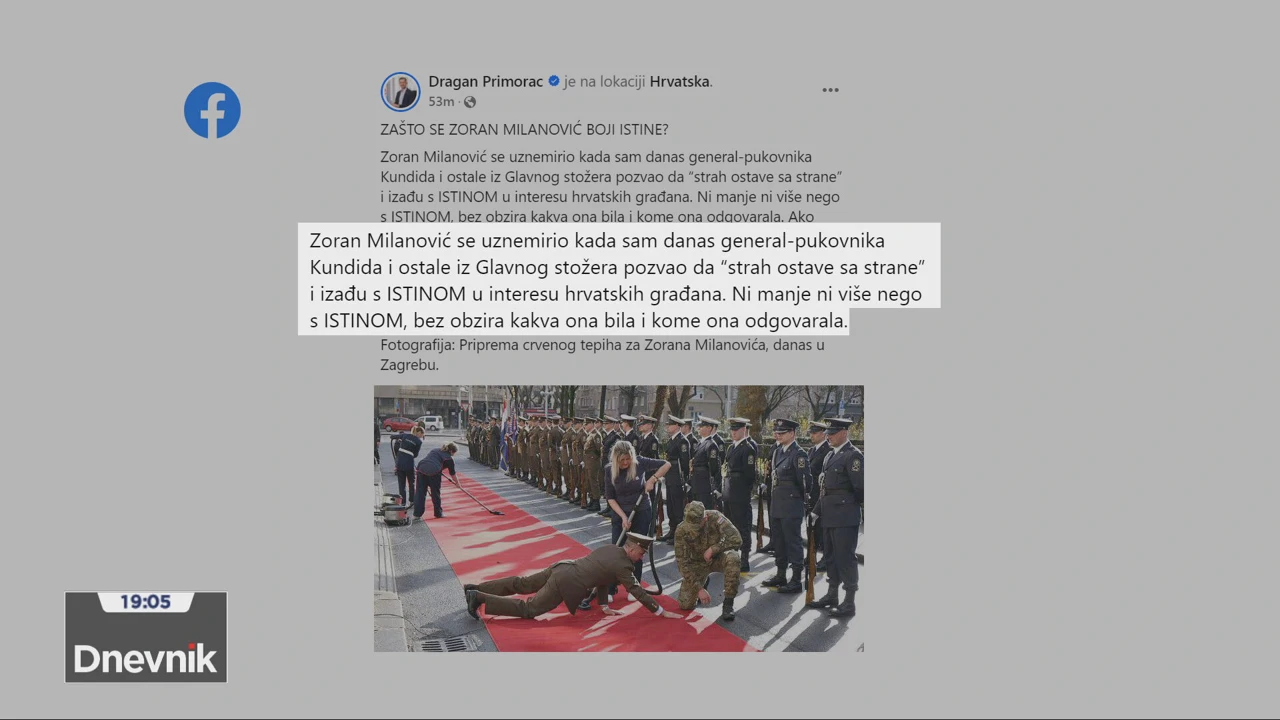 Odgovor Dragana Primorca
