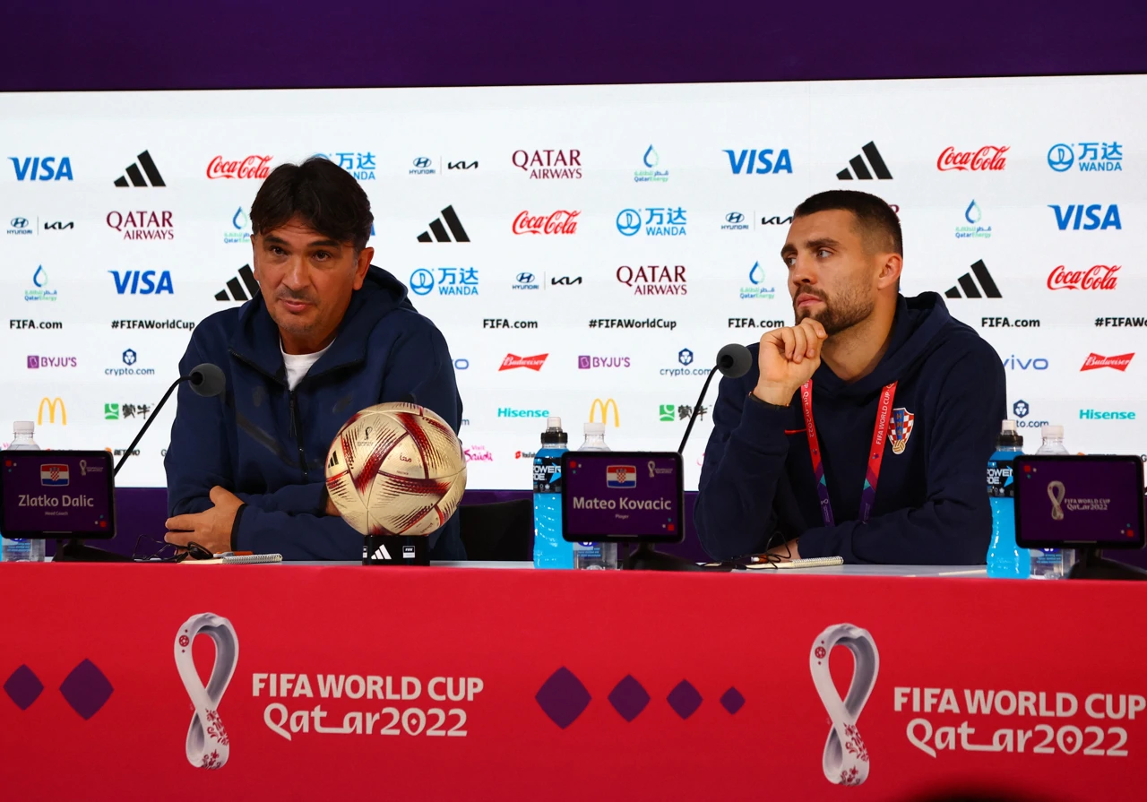 Zlatko Dalić i Mateo Kovačić