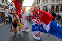 Hrvatski navijači u Dohi, Foto: Igor Kralj/PIXSELL