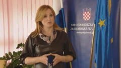 Državna tajnica Središnjeg državnog ureda za demografiju i mlade Željka Josić, Foto: Dnevnik HTV/HRT