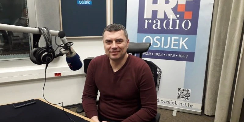 Željko Zobčić, ravnatelj KBC Osijek, Foto: HRT/Radio OSijek