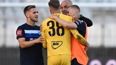 Franko Kolić sa suigračima 