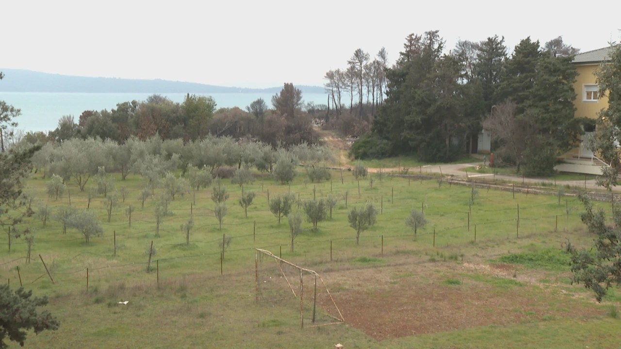 Psihijatrijska bolnica Ugljan,  na jugozapadnoj obali otoka , Foto: Dnevnik/HTV/IMS/HRT