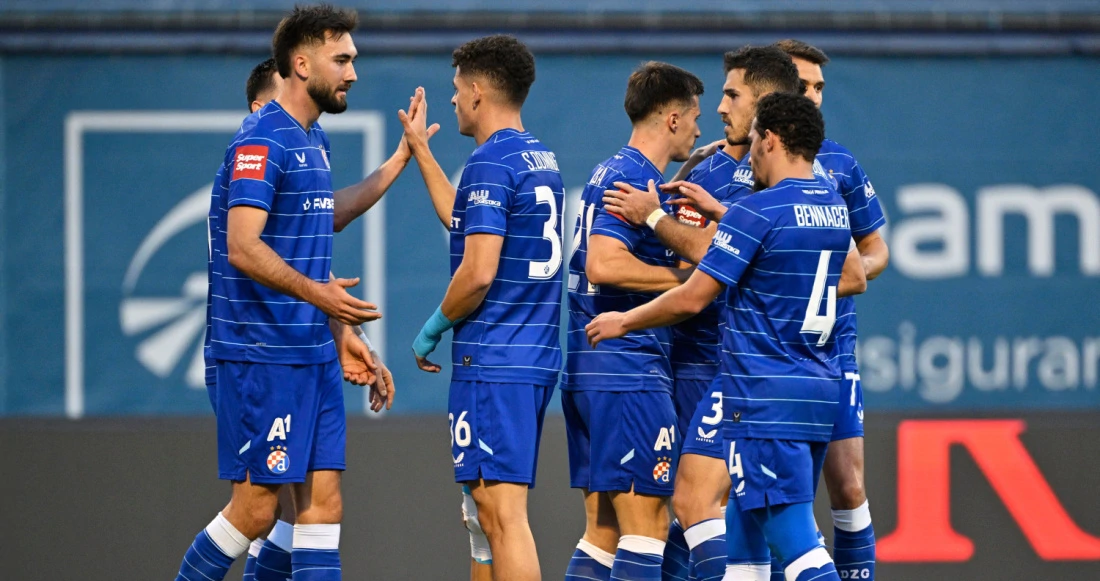 Slavlje igrača Dinama, Foto: Damir Krajac/CROPIX