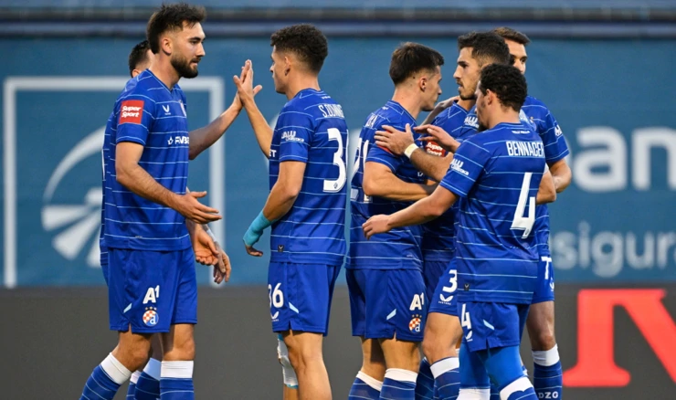 Slavlje igrača Dinama