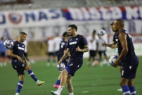 Zagrijavanje uoči Hajduk - Rijeka, Foto: Vojko Basic/CROPIX