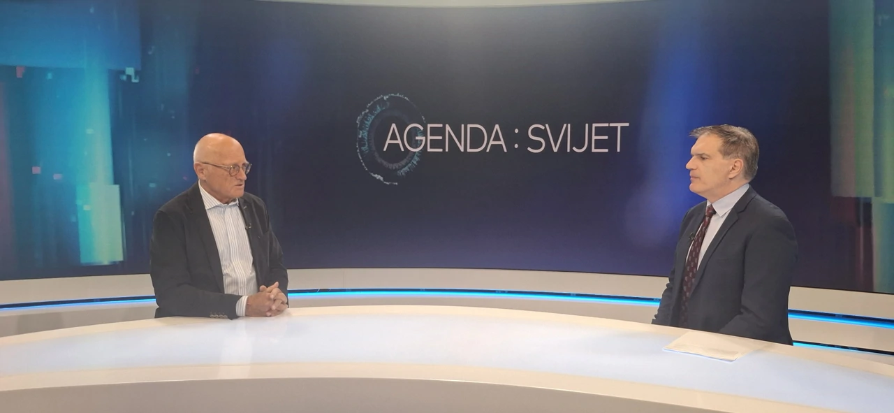 Davor Štern i  Danko Družijanić, Foto: Agenda: Svijet/HRT