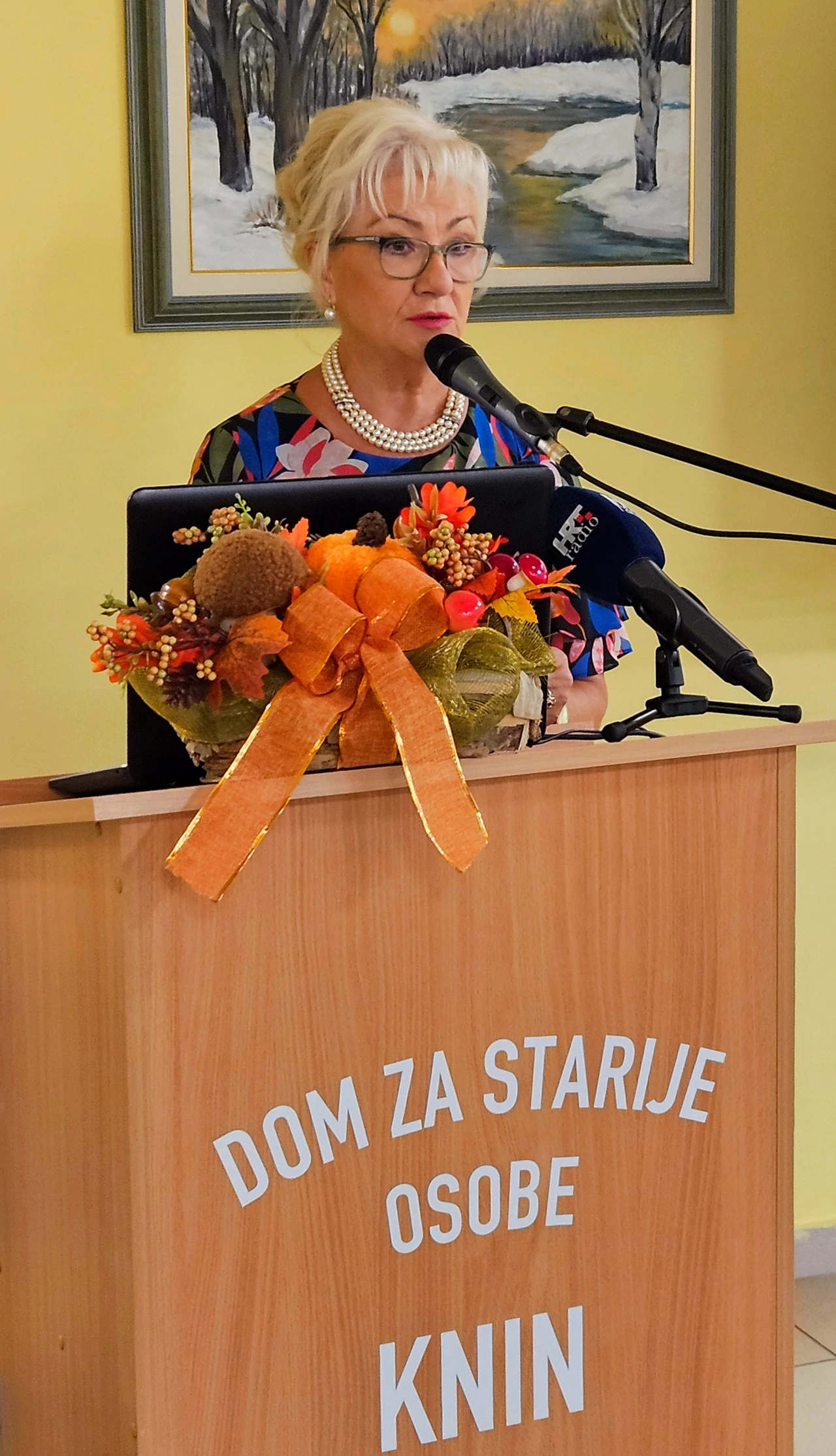 Cecilija Tolo, ravnateljica Doma za starije osobe Knin