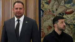 Andrij Jermak i Volodimir Zelenski