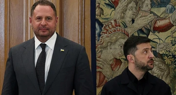 Andrij Jermak i Volodimir Zelenski