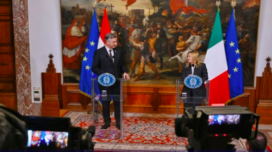 Plenković und Meloni wollen kroatisch-italienische Zusammenarbeit vertiefen