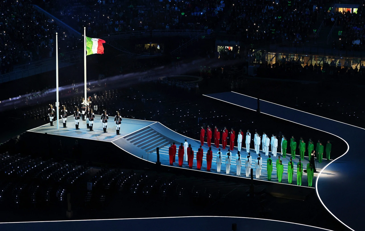 Podizanje talijanske zastave na San Siru, Foto: Alkis Konstantinidis/REUTERS