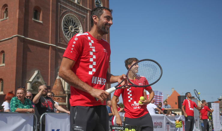 Kids Day s Davis Cup reprezentacijom, Marin Čilić 