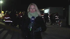 Ivana Šilović za Dnevnik HTV-a s mađarsko-ukrajinske granice