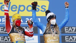 Marta Bassino i Katharina Liensberger