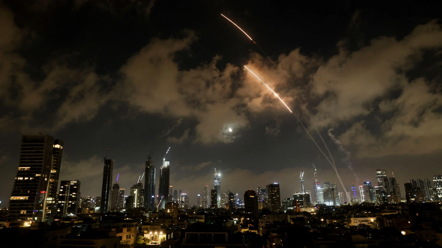 Iranski napada na Tel Aviv