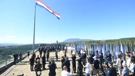 Tradicionalno podizanje hrvatske zastave na kninskoj tvrđavi