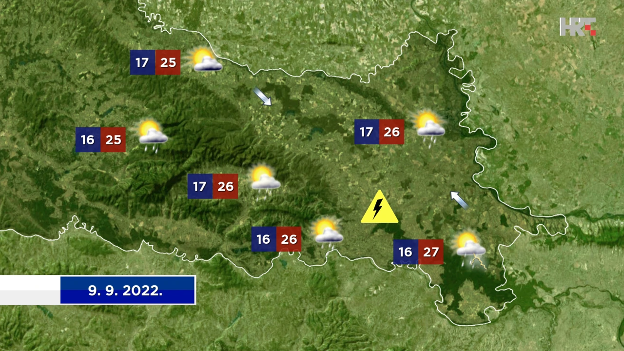 emisija "Vrijeme", Foto: HTV/HRT