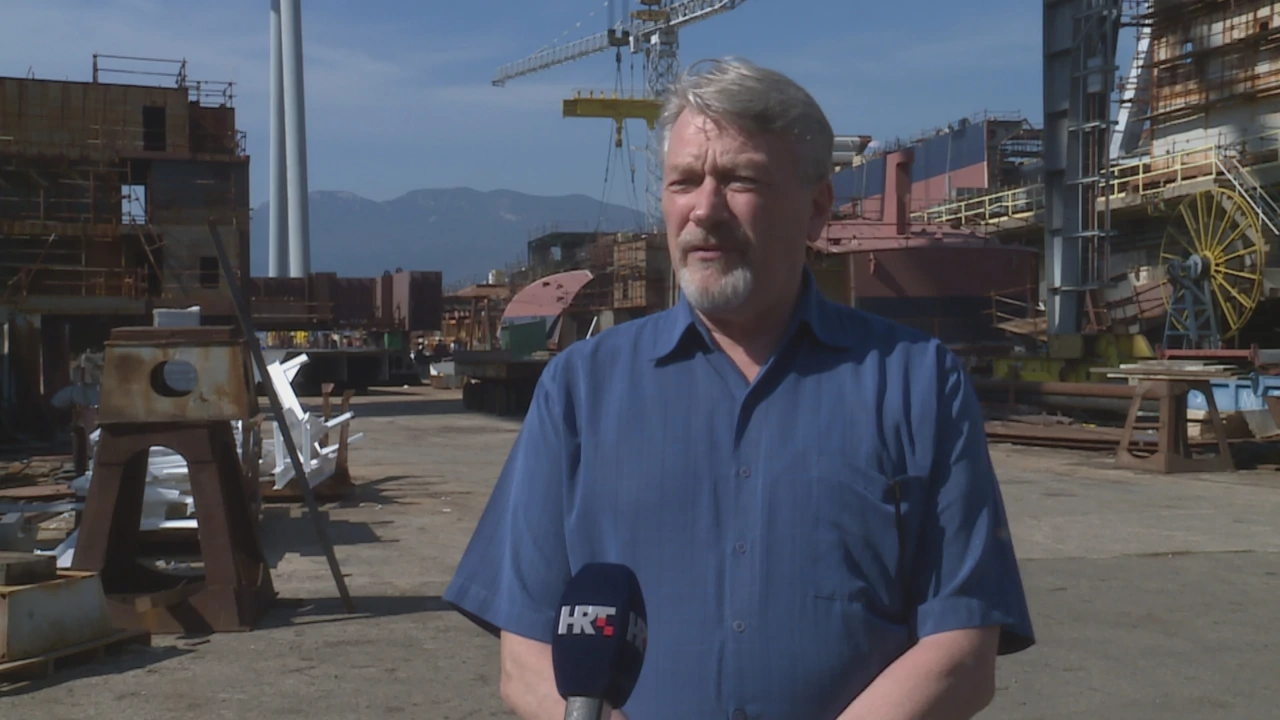 Siniša Ostojić, komercijalni direktor 3. maja, Foto: Dnevnik HTV/HRT