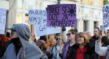 Prosvjedni marš "Ujedinjeni protiv fašizma" u Rijeci