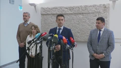 Konferencija za novinare predstavnika referendumskih inicijativa, Foto: HTV/HRT