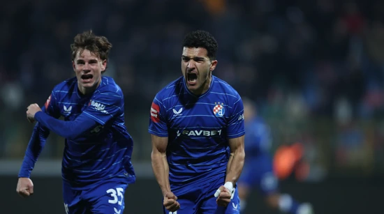 Monsef Bakrar nakon gola Gorici