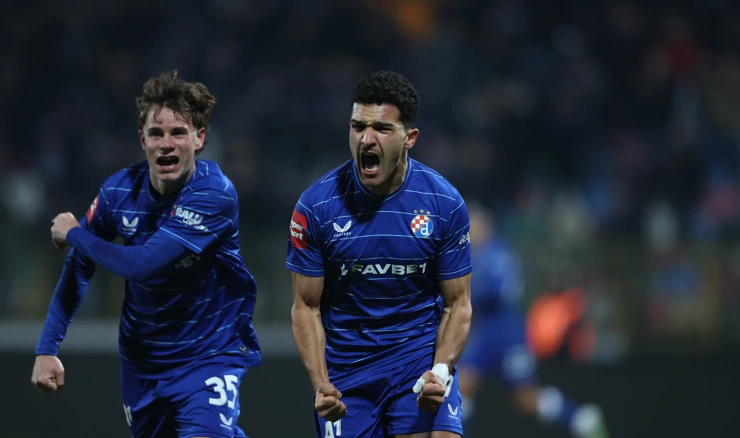 Monsef Bakrar nakon gola Gorici