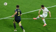 Shaqiri zabija za 1:1 , Foto: Thilo Schmuelgen/REUTERS