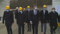 Premijer Plenković u posjetu gradilištu Veteranskog centra, Foto: HTV/HRT