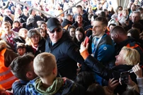 Doček za Dominika Kuzmanovića, Foto: Goran Stanzl/PIXSELL