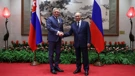 Fico i Putin u Pekingu