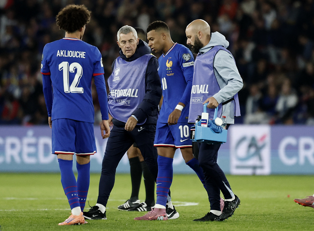 Francuska - Azerbajžan. Kylian Mbappe  