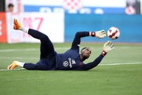 Zagrijavanje francuskih nogometaša, Foto: Luka Stanzl/PIXSELL