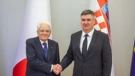 Präsident Milanović und Mattarella