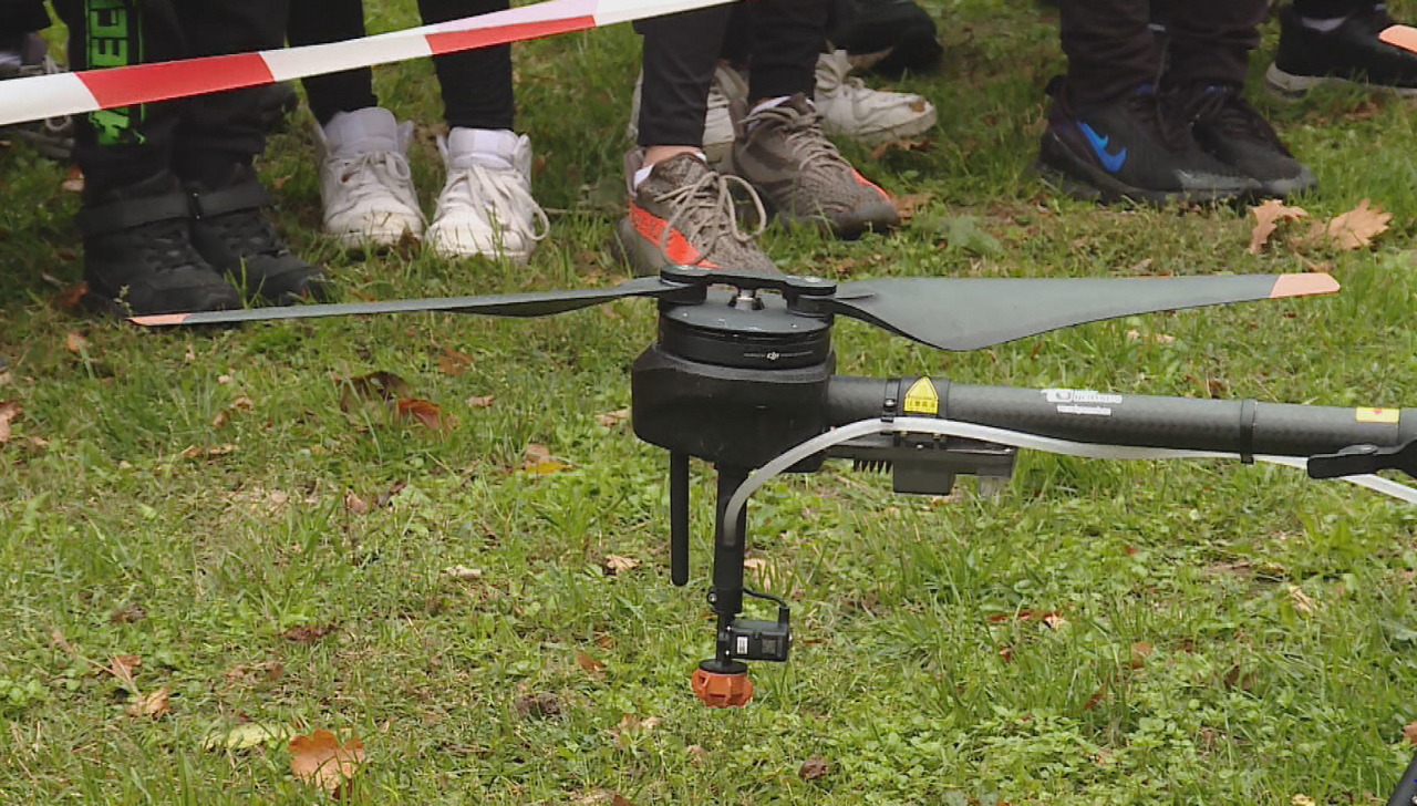 Nedostupna područja pošumljavala su se dronom