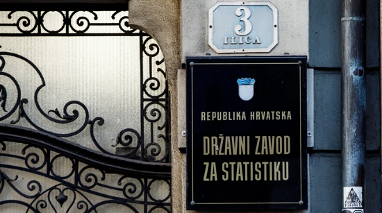 State Statistics Bureau in downtown Zagreb