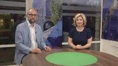 doc. dr. sc. Vladimir Mozetič, ravnatelj Doma zdravlja Primorsko-goranske županije te Irena Peršić Živadinov, direktorica TZ Primorsko-goranske županije, Foto: HTV/HRT